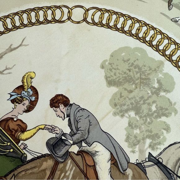 Authentic Hermes Scarf - Picture 11 of 11